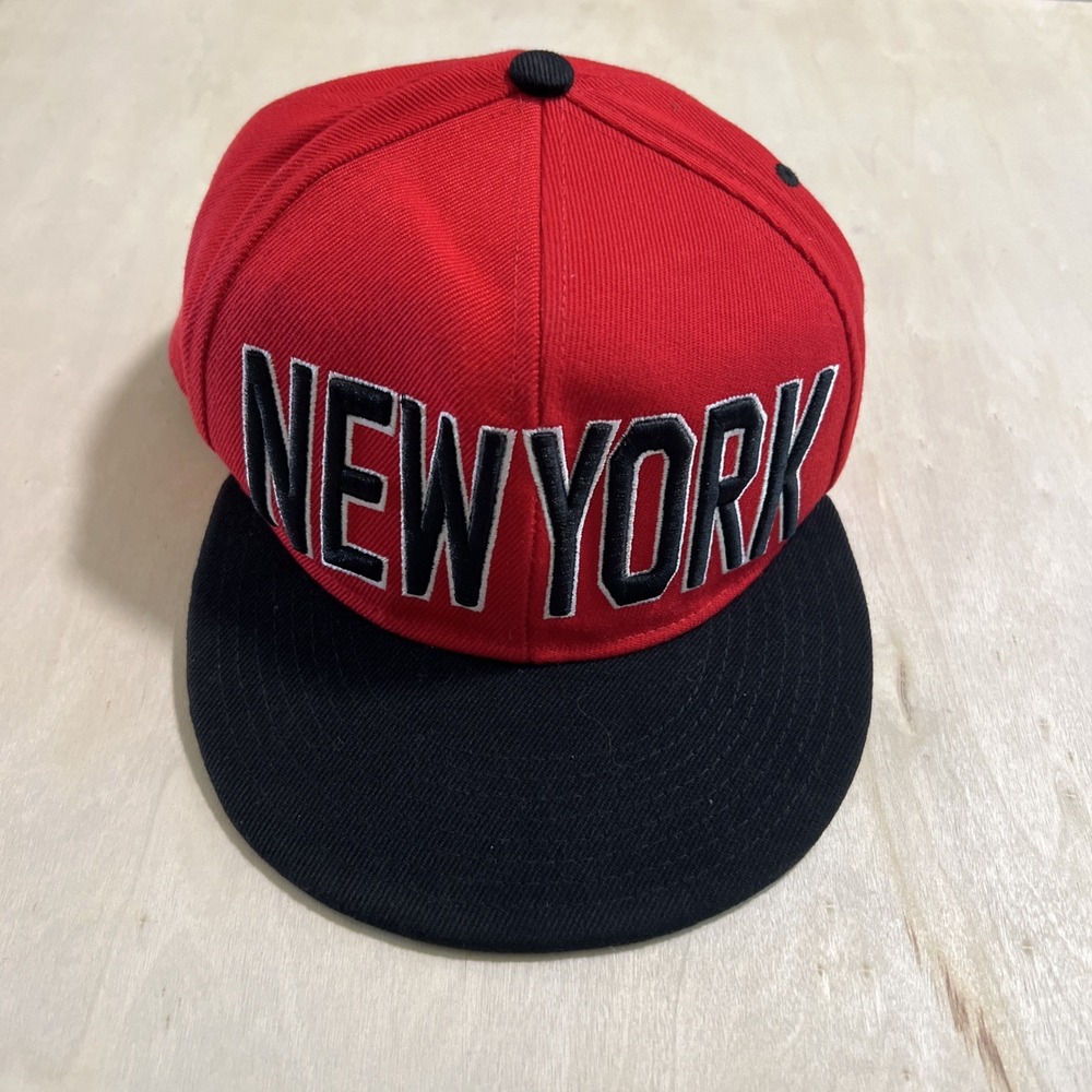 NYC 1664 Brooklyn Baseball Style Cap Gray/Black SnapBack